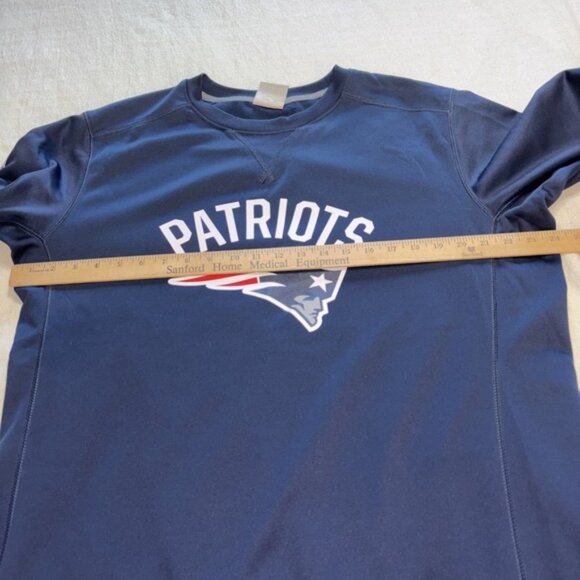 NFL New England Patriots Nike  Therma-Fit  2pc Sweatshirt Joggers Men's SzL EUC - Picture 3 of 12